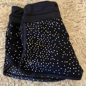 Lululemon Athletica satin shorts- size 4 in great condition